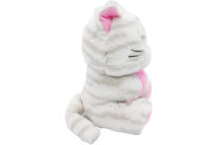 2-in-1 plush toy balloon weight cat with loop, 21cm, 170g