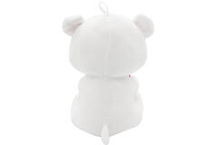2-in-1 plush toy balloon weight polar bear with loop, 21cm, 170g