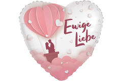 Standard Heart - Ewige Liebe - GER Foil Balloon RP40 Pakcaged 45 cm