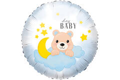 Standard - Hey Baby Bear - ENG Foil Balloon RP40 Packaged 45 cm