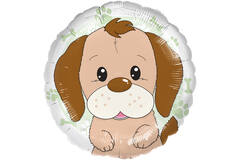 Standard - Playful Dog - UNI Foil Balloon RP40 Packaged 45 cm