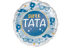 Standard - Super tata - POL Foil Balloon RP40 Packaged 45 cm