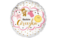Standard - Bedzie Coreczka - POL Foil Balloon RP40 Packaged 45 cm