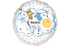 Standard - Bedzie Syn - POL Foil Balloon RP40 Packaged 45 cm