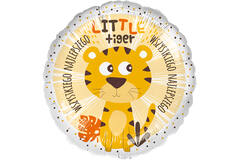 Standard - Urodziny Tygrys - POL Foil Balloon RP40 Packaged 45 cm