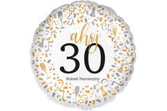 Standard - Ahoj 30 - CZE Foil Balloon RP40 Packaged 45 cm