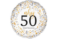 Standard - Ahoj 50 - CZE Foil Balloon RP40 Packaged 45 cm