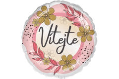 Standard - Vitejte - CZE Foil Balloon RP40 Packaged 45 cm
