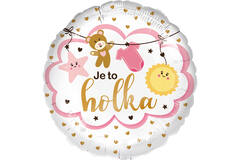 Standard - Je to holka - CZE Foil Balloon RP40 Packaged 45 cm