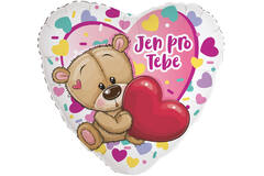 Standard - Jen pro tebe - CZE Foil Balloon RP40 Packaged 45 cm
