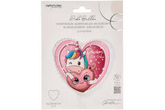 Standard Heart - Davam ti sve srdce - CZE Foil Balloon RP40 Packaged 45 cm
