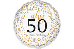 Standard - Ahoj 50 - SLO Foil Balloon RP40 Packaged 45 cm