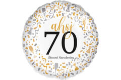 Standard - Ahoj 70 - SLO Foil Balloon RP40 Packaged 45 cm
