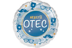 Standard - Najlepsi otec - SLO Foil Balloon RP40 Packaged 45 cm