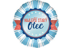 Standard - Najlepsi stary otec - SLO Foil Balloon RP40 Packaged 45 cm