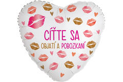 Standard Heart - Laska a neha - SLO Foil Balloon RP40 Packaged 45 cm