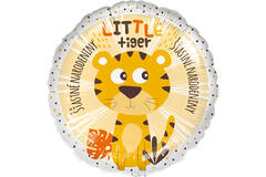 Standard - stastne narodeniny tiger - SLO Foil Balloon RP40 Packaged 45 cm