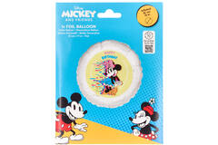 Foil Balloon - Minnie Mouse "HAPPY BIRTHDAY" - 45 cm