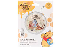 Foil Balloon - Winnie the Pooh and Friends "Happy Birthday" - 45 cm