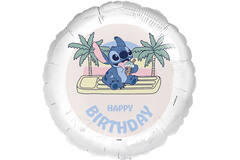 Foil Balloon - Stitch Ice Cream "HAPPY BIRTHDAY" - 45 cm