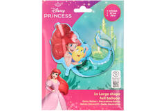 Foil Balloon - Shaped Princess Ariel - 67 x 63 cm