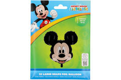 Foil Balloon - Shaped Mickey Mouse Head - 60 x 58 cm