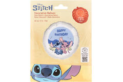Foil Balloon - Stitch & Angel "HAPPY BIRTHDAY" - 45 cm