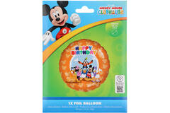 Foil Balloon - Mickey Mouse Friends "HAPPY BIRTHDAY" - 45 cm