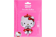Foil balloon - Shaped - Hello Kitty - Paris - head and body - 48 x 71 cm