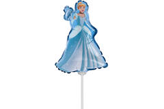Foil Balloon - Mini Shape - Cinderella - 23 cm