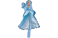 Foil Balloon - Mini Shape - Cinderella - 23 cm