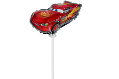 Foil Balloon - Mini Shape - Cars - 23 cm