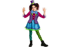 Child Costume Sassy Tea Master Age 10 - 12 Years
