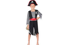 Child Costume Pirate Matey Age 3 - 4 Years