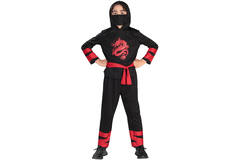 Child Costume Ninja Legend Black 3 - 4 Years