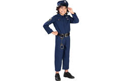 Child Costume Police Officer Age 6 - 8 Years