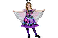 Child Costume Pretty Butterfly Age 8 - 10 Years