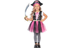Child Costume Sparkly Pirate Age 3 - 4 Years