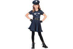 Child Costume Officer Chic Age 8 - 10 Years