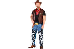 Adult Costume Wild West Cowboy Size L
