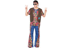 Adult Costume Hippie Peace Size XL