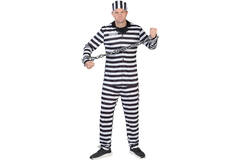 Adult Costume Jailbird Con Size XL