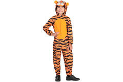 Child Costume Tiger Fleece Onesie Age 3-4 Years