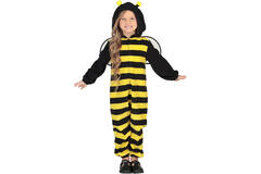Child Costume Bee Fleece Onesie Age 8-10 Years