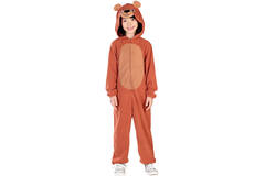 Child Costume Bear Fleece Onesie Age 4-6 Years