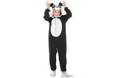 Child Costume Panda Fleece Onesie 3-4 Years