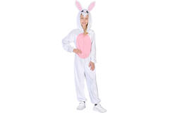 Child Costume Rabbit Fleece Onesie Age 3-4 Years