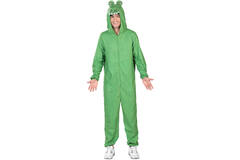 Adult Costume Crocodile Fleece Onesie Size XXL