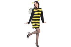 Adult Costume Bee Fleece Dress Size M/L