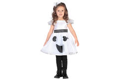 Child Costume Happy Ghost Cutie Age 4 - 6 Years